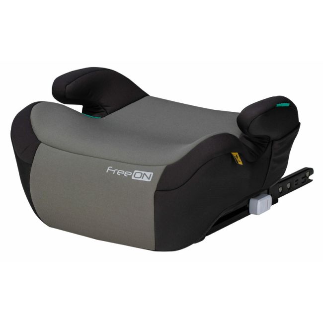 Inaltator auto, Taurus Fix, Cu isofix, Potrivit pentru copiii intre 125 si 150 cm, FreeON, Conform cu standardul european de securitate ECE R129, Gray BYN49362