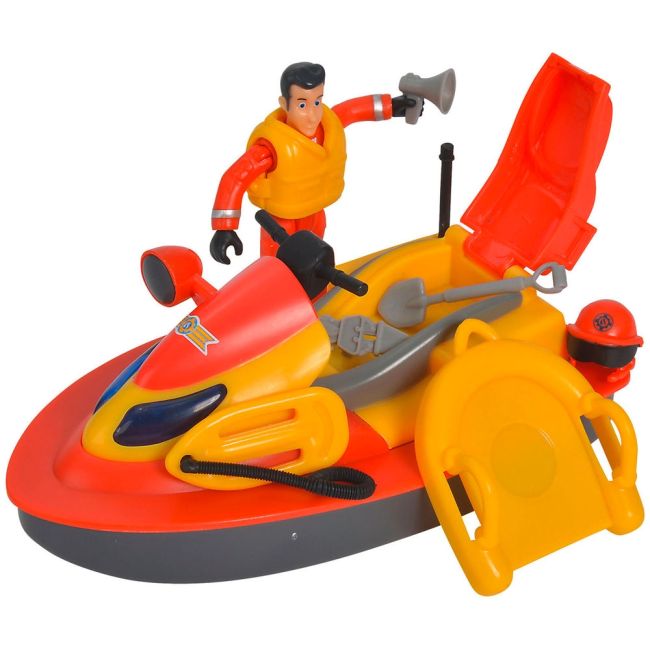 Jet ski simba fireman sam juno 16 cm cu figurina si accesorii hubs109252570038