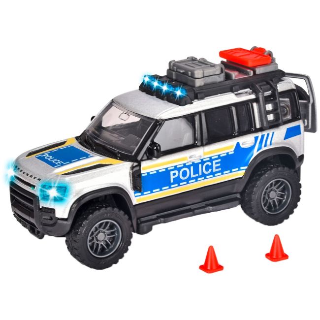 Masina de politie majorette land rover cu lumini si sunete hubs213712000038