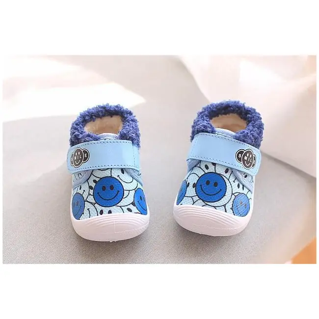 Pantofi imblaniti bleu - Smiley AMHYW13-1-p31