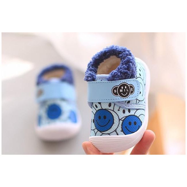 Pantofi imblaniti bleu - Smiley AMHYW13-1-p31