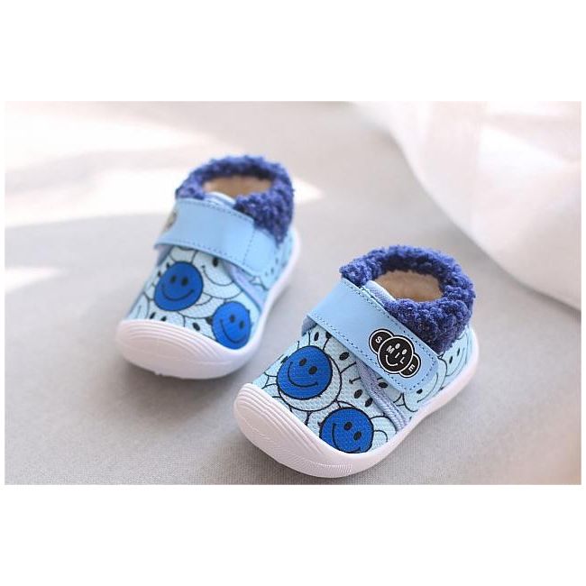 Pantofi imblaniti bleu - Smiley AMHYW13-1-p31