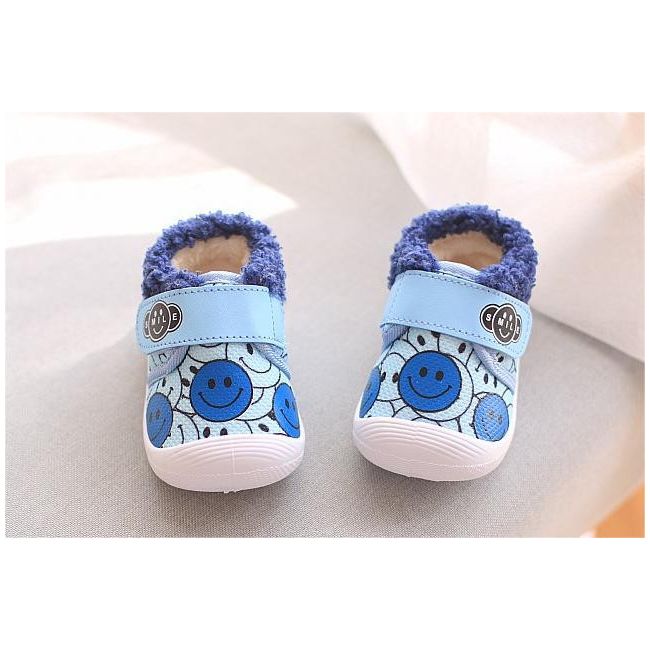 Pantofi imblaniti bleu - Smiley AMHYW13-1-p31