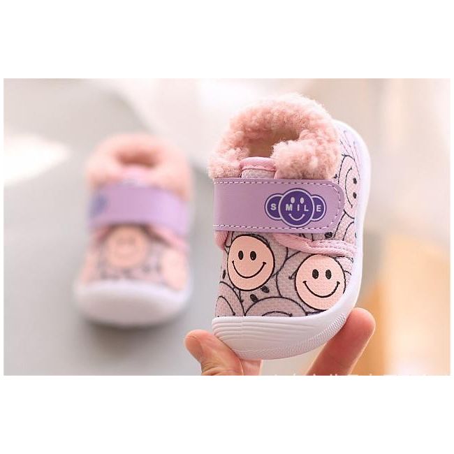 Pantofi imblaniti lila cu roz - Smiley LIHYW13-2-p31
