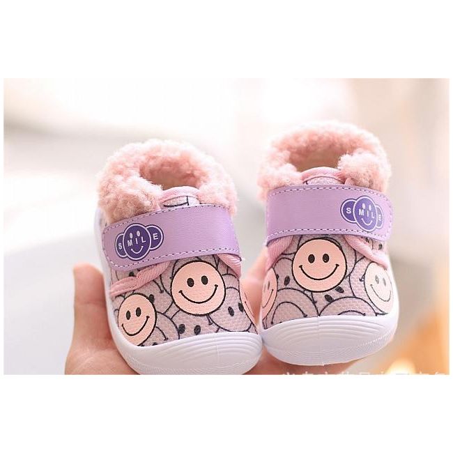 Pantofi imblaniti lila cu roz - Smiley LIHYW13-2-p31