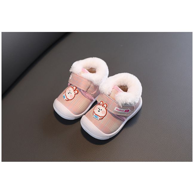 Pantofi imblaniti roz - Fashion bunny MBXHM2353-2-s1