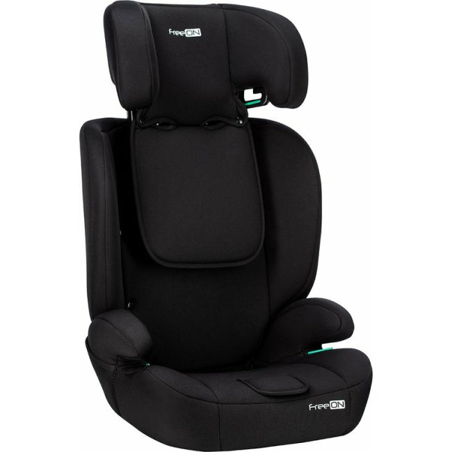 Scaun auto pentru copii, Uran, I-Size, 76 - 150 cm/ 1 - 12 ani, Cu tetiera reglabila in 14 pozitii, Conform cu standardul european de securitate ECE R129, FreeON, Black BYN49102