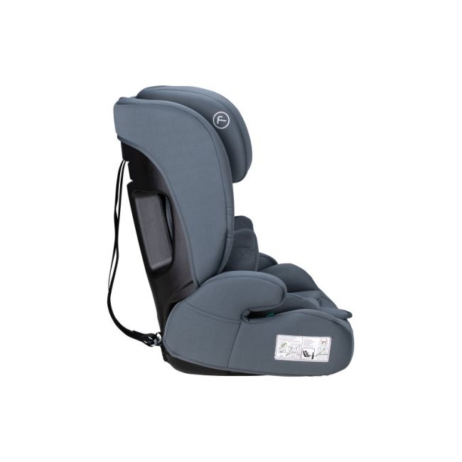 Scaun auto pentru copii, Uran, I-Size, 76 - 150 cm/ 1 - 12 ani, Cu tetiera reglabila in 14 pozitii, Conform cu standardul european de securitate ECE R129, FreeON, Dark Grey BYN49119