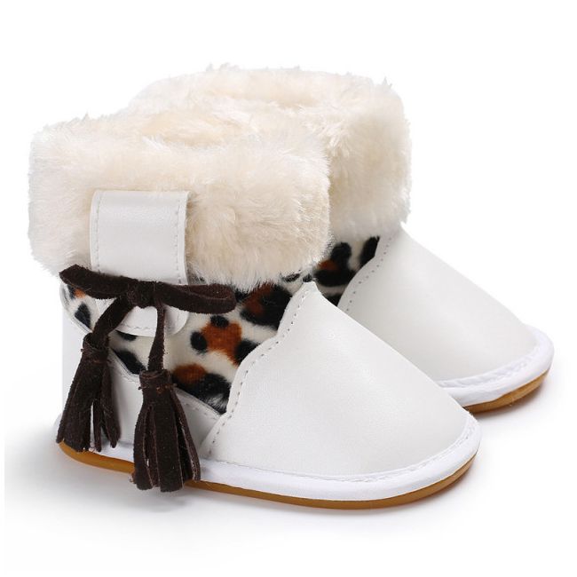 Cizmulite albe pentru fetite - Animal print LIC-406-1-p17