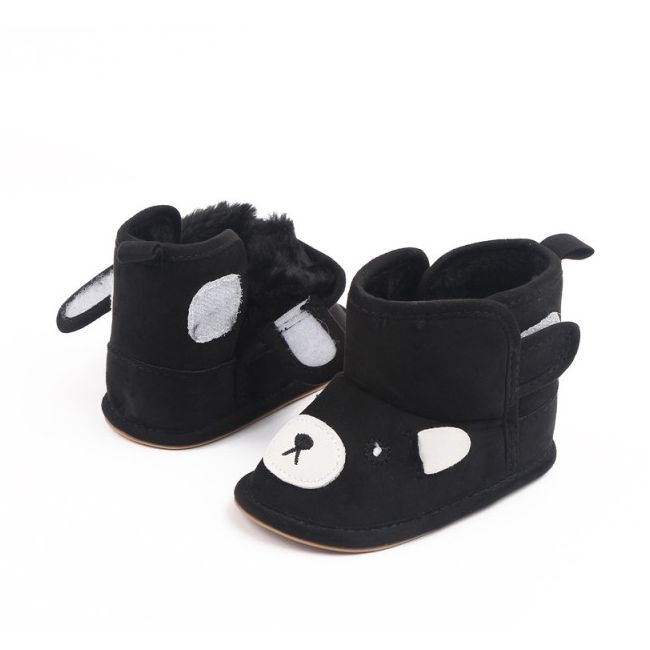 Cizmulite pentru bebelusi - Black teddy MBM22-4-1-c6