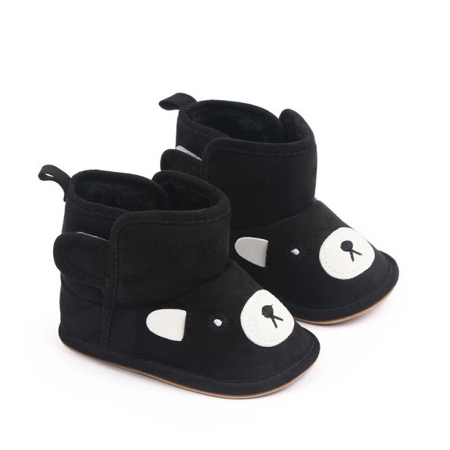 Cizmulite pentru bebelusi - Black teddy MBM22-4-1-c6