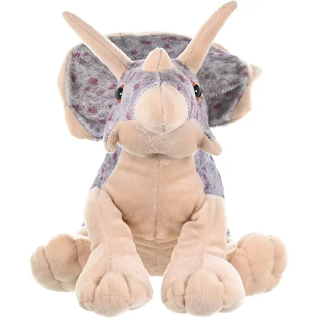 Dinozaur triceratops - jucarie plus wild republic 30 cm wr10960