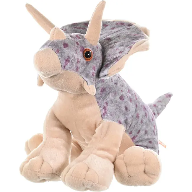 Dinozaur triceratops - jucarie plus wild republic 30 cm wr10960