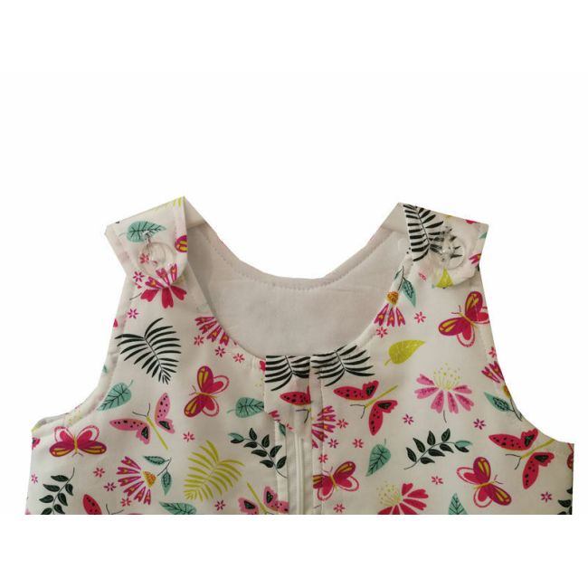 Sac de dormit copii, Fluturasi, din bumbac, 95 cm, 1.5 tog KDEA9515FLU