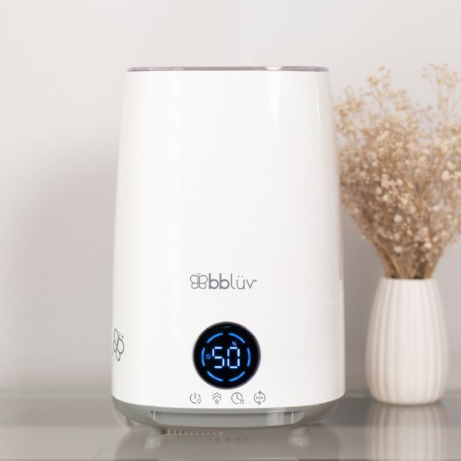 Umidificator cu ultrasunete si purificator de aer 4 In 1, Umido, Ultra silentios, Include difuzor de uleiuri esentiale, Cu panou de control digital, Cu telecomanda, Bbluv, Alb BYNBBL-B0151E-C