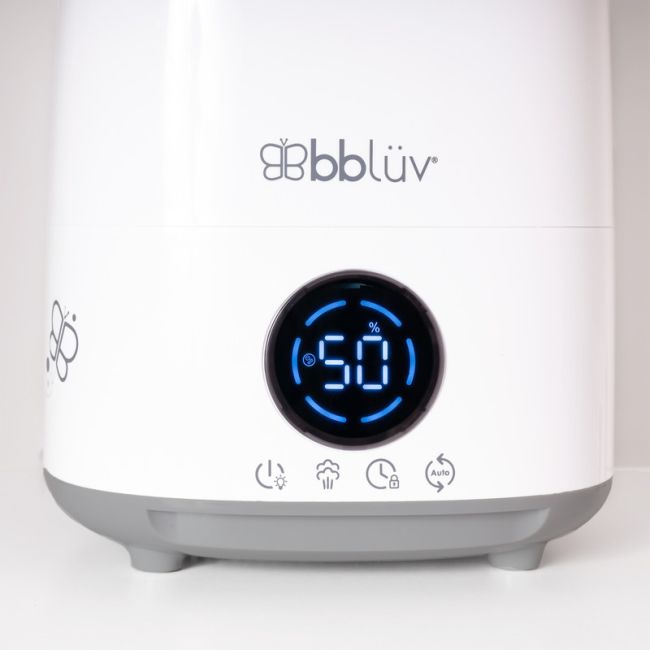 Umidificator cu ultrasunete si purificator de aer 4 In 1, Umido, Ultra silentios, Include difuzor de uleiuri esentiale, Cu panou de control digital, Cu telecomanda, Bbluv, Alb BYNBBL-B0151E-C