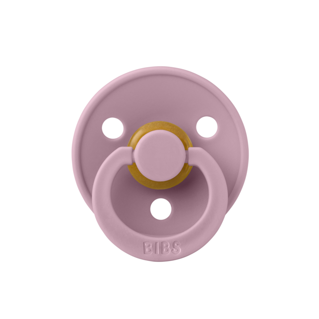 Bibs - suzeta colour latex, tetina rotunda, 6 luni +-heather bbb200248c