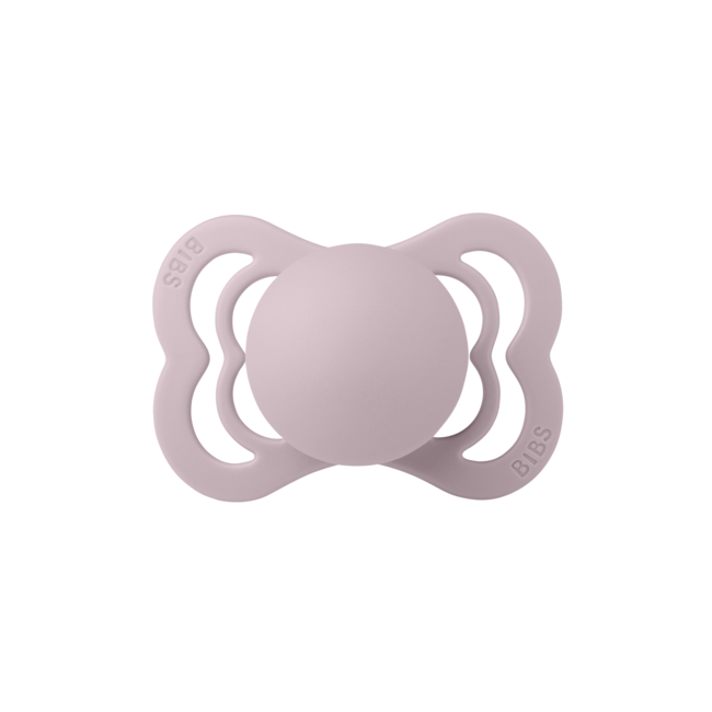 Bibs - suzeta supreme latex, tetina simetrica, 0 luni +-dusky lilac bbb510267c