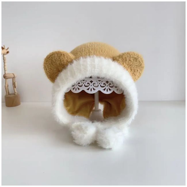 Caciulita galben mustar pentru bebelusi - Soft AMHT2023-25-3-ca5