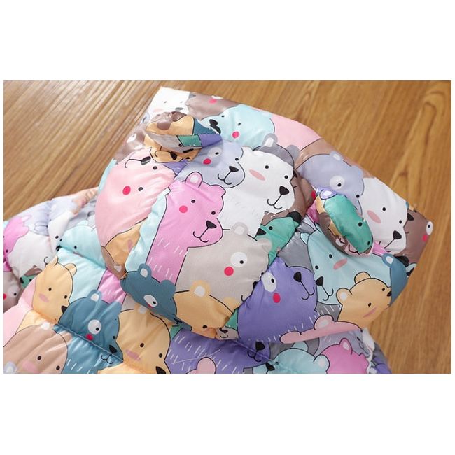 Combinezon pentru fetite - Coloured bears LI760-1