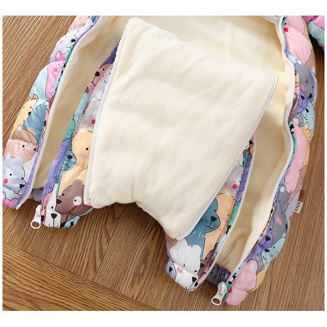 Combinezon pentru fetite - Coloured bears LI760-1