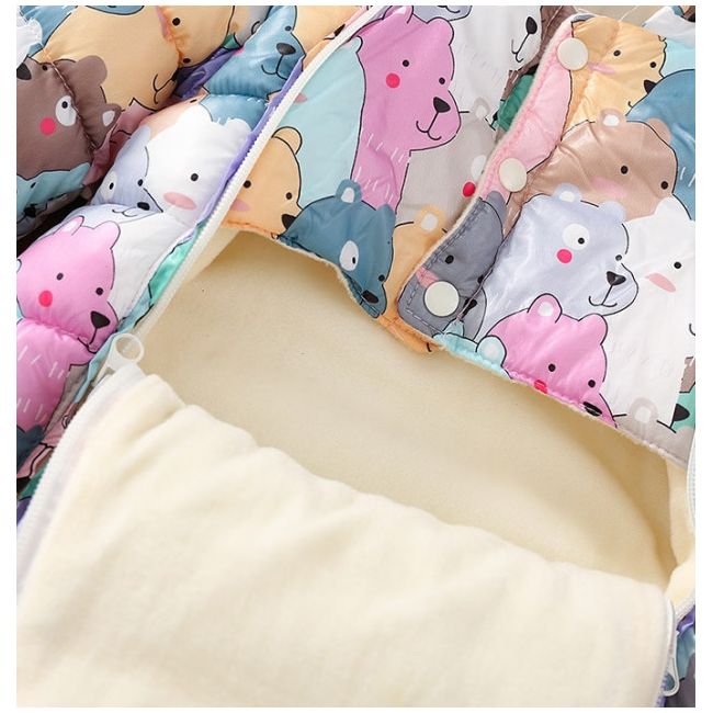Combinezon pentru fetite - Coloured bears LI760-1