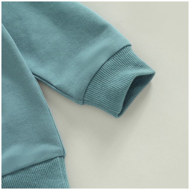 Compleu cu bluzita albastra pentru baietei - Dad's little dude LI905-1-de3