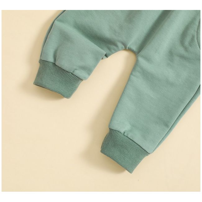 Compleu gri cu verde pentru baietei LI901-1-de4