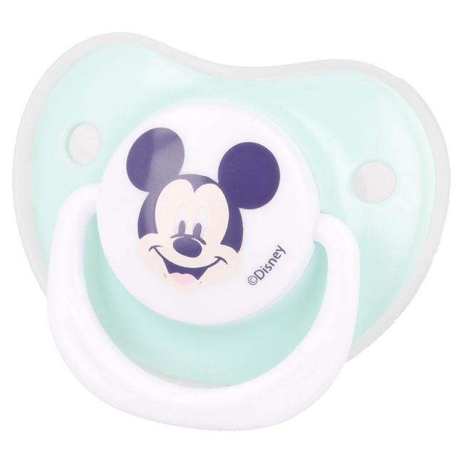 DISNEY MICKEY SET 2 SUZETE ORT0DONTICE DIN SILICON CU CAPAC DE PROTECTIE 6 LUNI+ DNBST13067