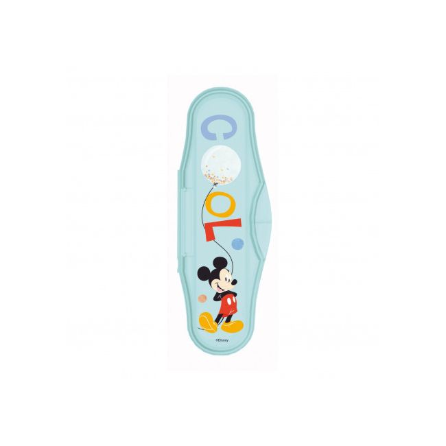 DISNEY MICKEY SET DE 2 LINGURI SI CUTIE DE TRANSPORT DNBST13066