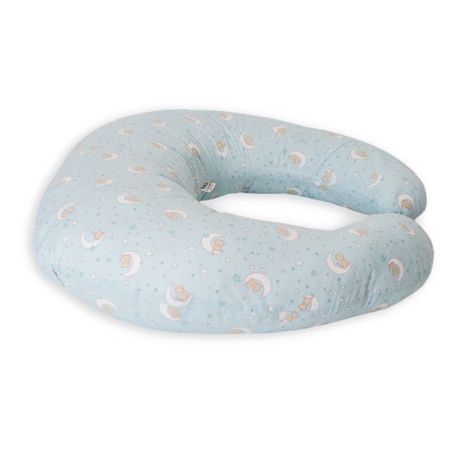 Perna De Alaptare Mica MyKids Cat On Moon Blue 00070399