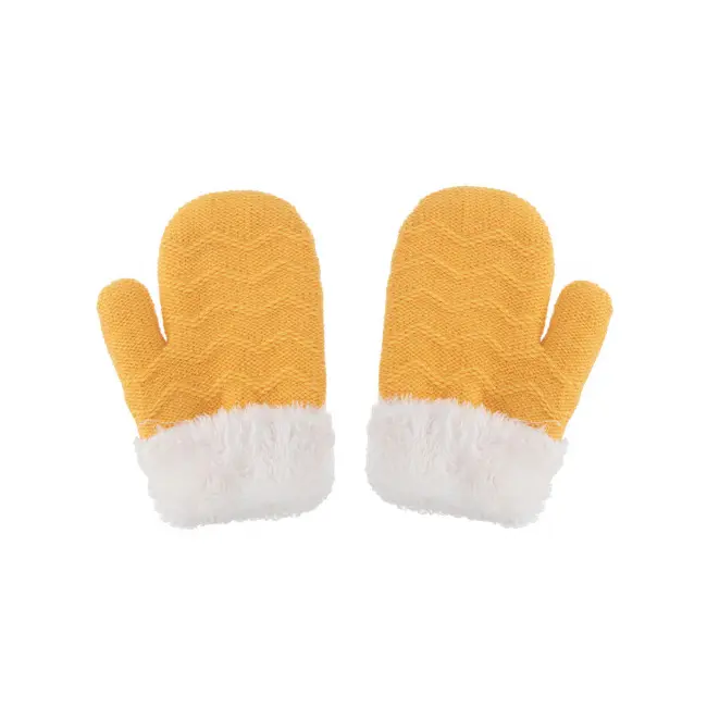 Set galben mustar caciulita si manusi - Bella MBHT2023-95-3-ca6