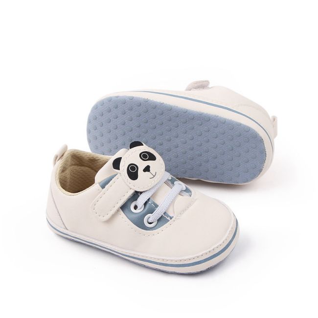 Adidasi albi pentru bebelusi - Panda LIBB2258-p15