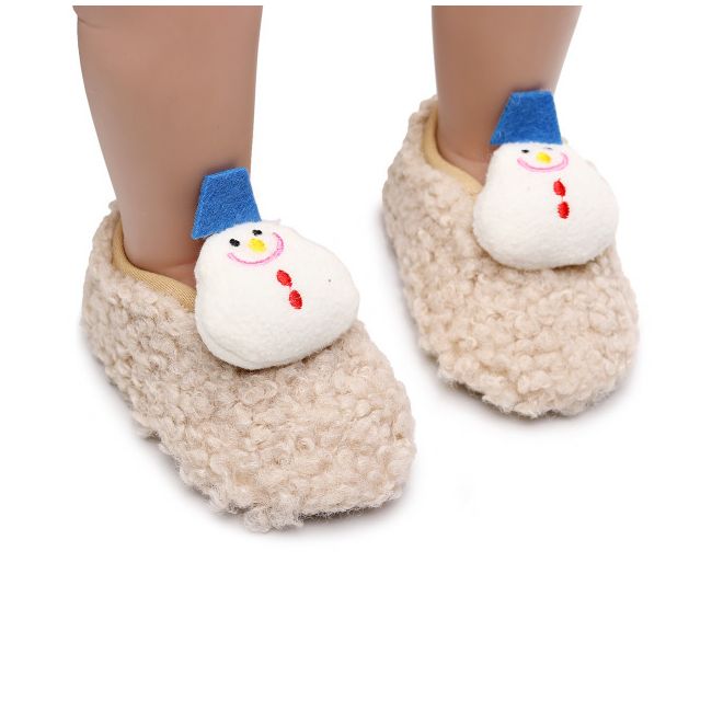 Botosei crem din blanita - Omul de zapada MDHZ0201-5-cd1