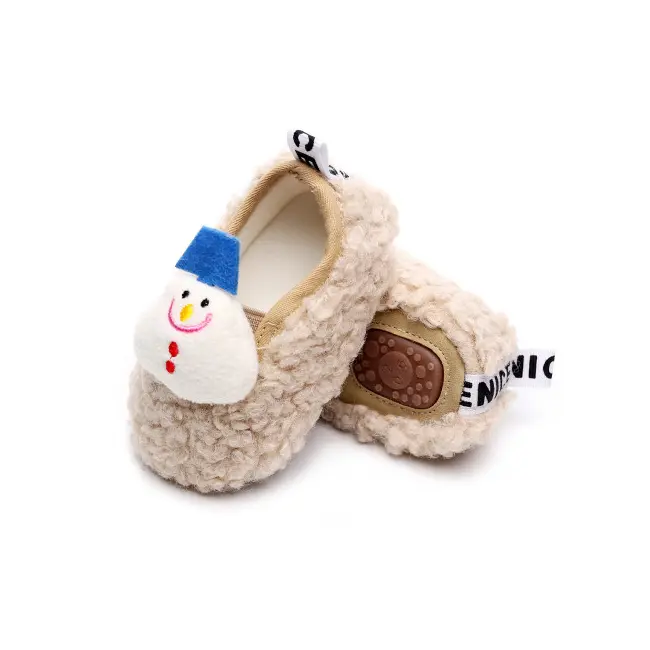 Botosei crem din blanita - Omul de zapada MDHZ0201-5-cd1