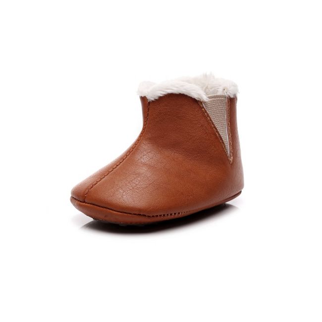 Cizmulite maro imblanite pentru bebelusi - Simply LIxh00275-8-sa26
