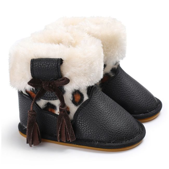 Cizmulite negre pentru fetite - Animal print LIC-406-2-p33