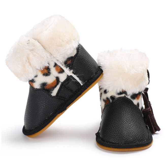 Cizmulite negre pentru fetite - Animal print LIC-406-2-p33