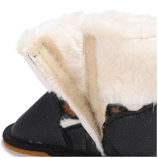 Cizmulite negre pentru fetite - Animal print LIC-406-2-p33