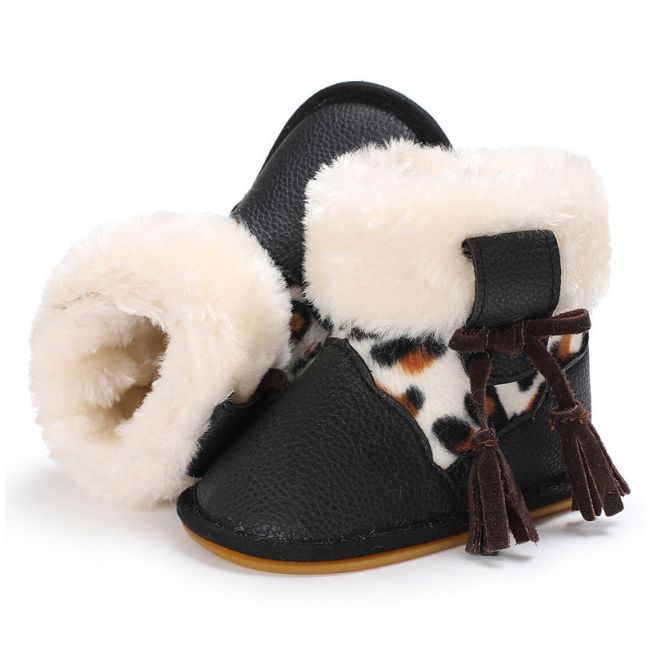 Cizmulite negre pentru fetite - Animal print LIC-406-2-p33