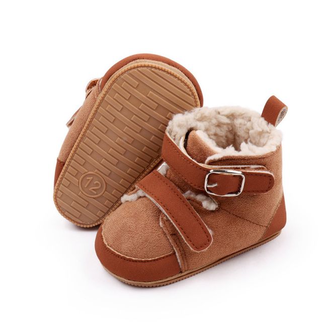 Ghetute imblanite maro - fur (marime disponibila: 3-6 luni (marimea 18 incaltaminte)) mdbmb3120-1-nw2.3-6 luni (marimea 18 incaltaminte)