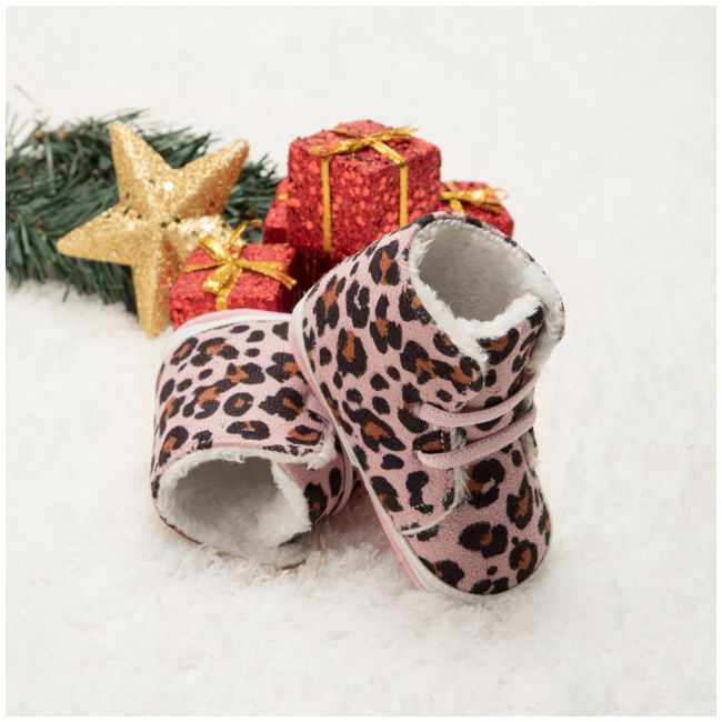 Ghetute roz imblanite cu imprimeu animal print MDzy2066-1-p9