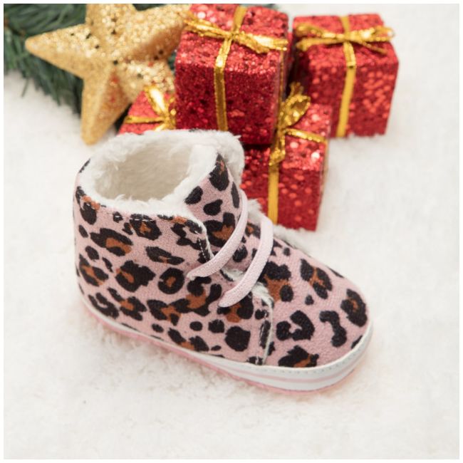 Ghetute roz imblanite cu imprimeu animal print MDzy2066-1-p9