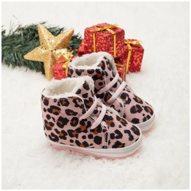 Ghetute roz imblanite cu imprimeu animal print MDzy2066-1-p9