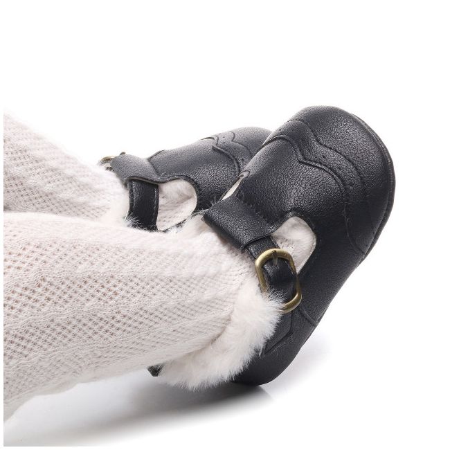 Pantofiori negri imblaniti pentru fetite - Lilly LIB150-1-p9