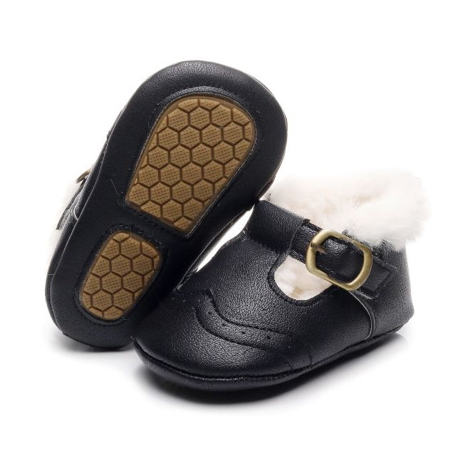 Pantofiori negri imblaniti pentru fetite - Lilly LIB150-1-p9