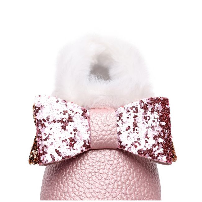 Pantofiori roz imblaniti - Shine LIhz00301-2-p33