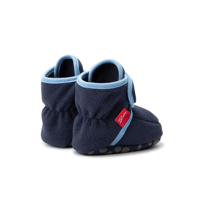 Botosei bleumarine din polar pentru bebelusi LIZYZ1019-3-sa1