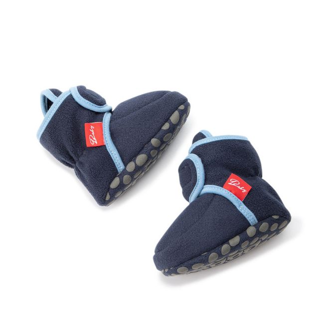 Botosei bleumarine din polar pentru bebelusi LIZYZ1019-3-sa1