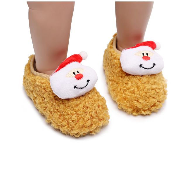 Botosei galben mustar din blanita - Mos Craciun MDHZ0201-2-cd2